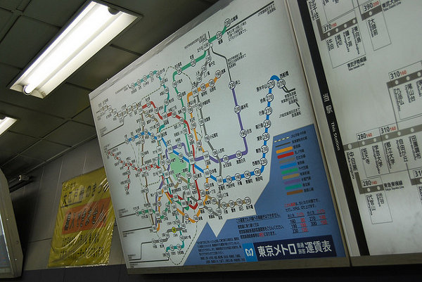 Mapa del Metro de Tokio