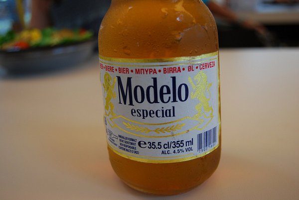 Modelo especial, cerveza mexicana. Cervezas del mundo.