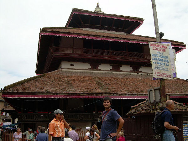 Pau en la Kathmandu Durbar Square