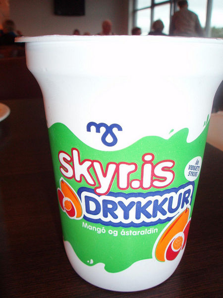 Skyr, comida típica de Islandia