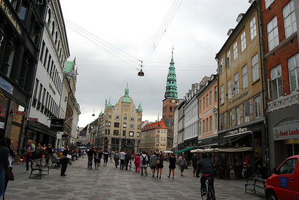 Strøget en Copenhague