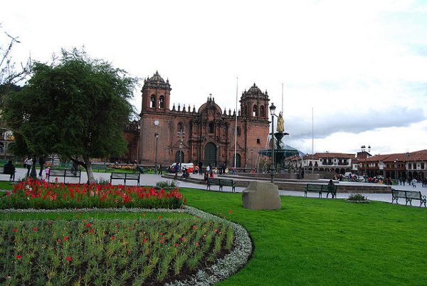 Tarde en la Plaza de Armas del Cusco