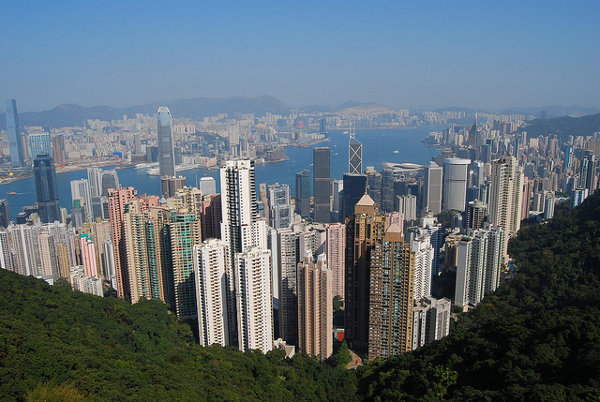 Vistas de Hong Kong desde el Victoria’s Peak