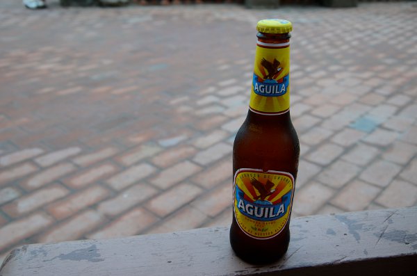 Águila, cerveza de Colombia